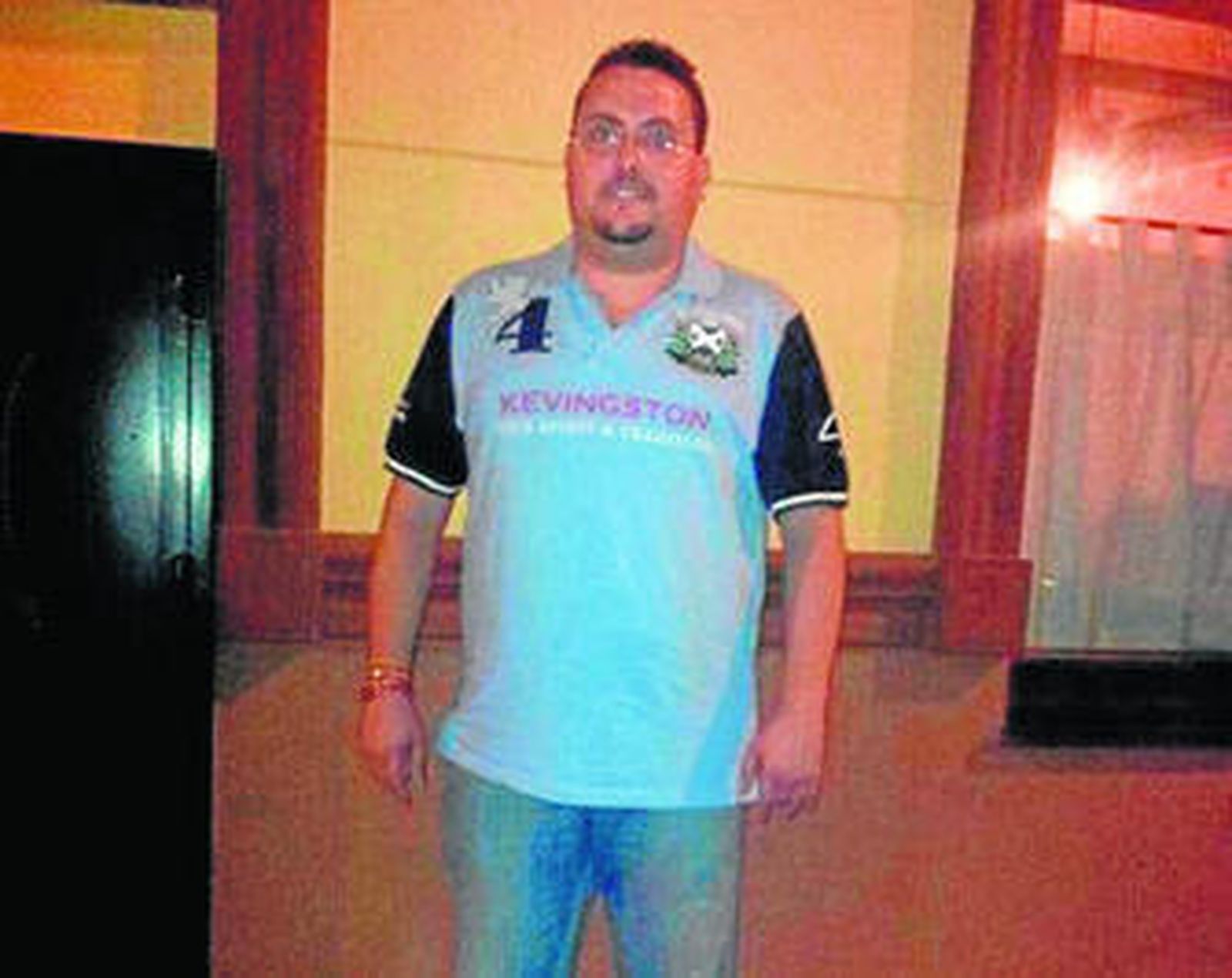 Francisco Javier Díaz lleva tres años recorriendo a pie el camino hasta Dalías para encontrarse con el Cristo.