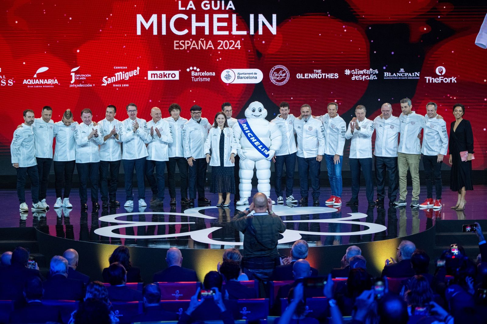 Los chefs cuyos restaurantes han sido premiados con tres estrellas Michelin