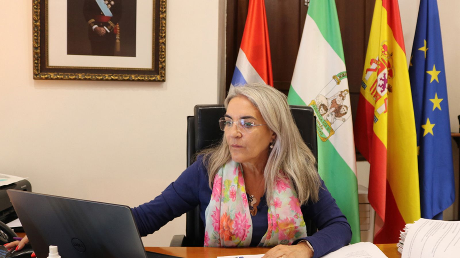 Pepa González, alcaldesa de Cartaya.