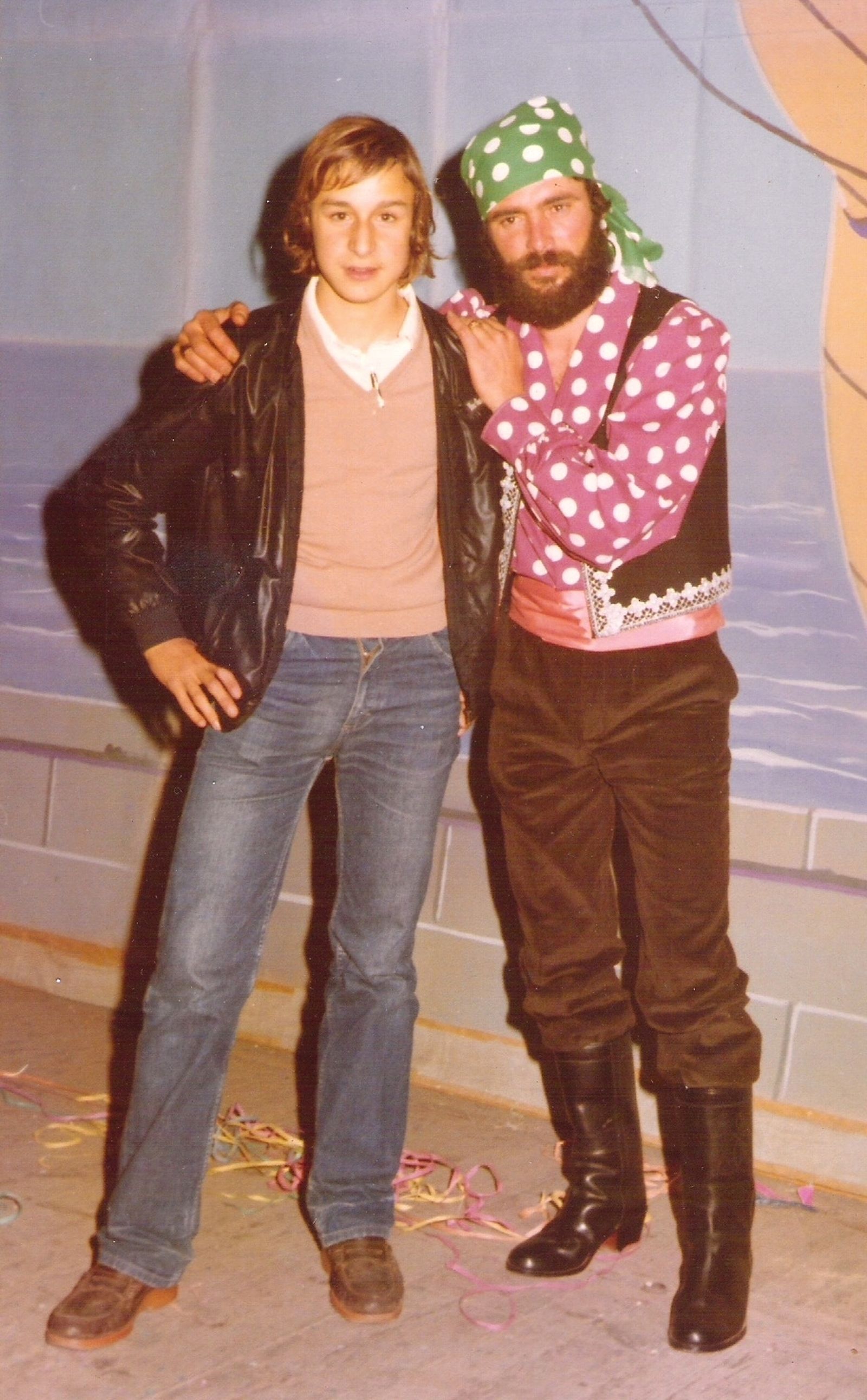 Luis Galán y Antonio Trujillo 'Catalán Grande' en 'Húngaros gitanos' (1979).