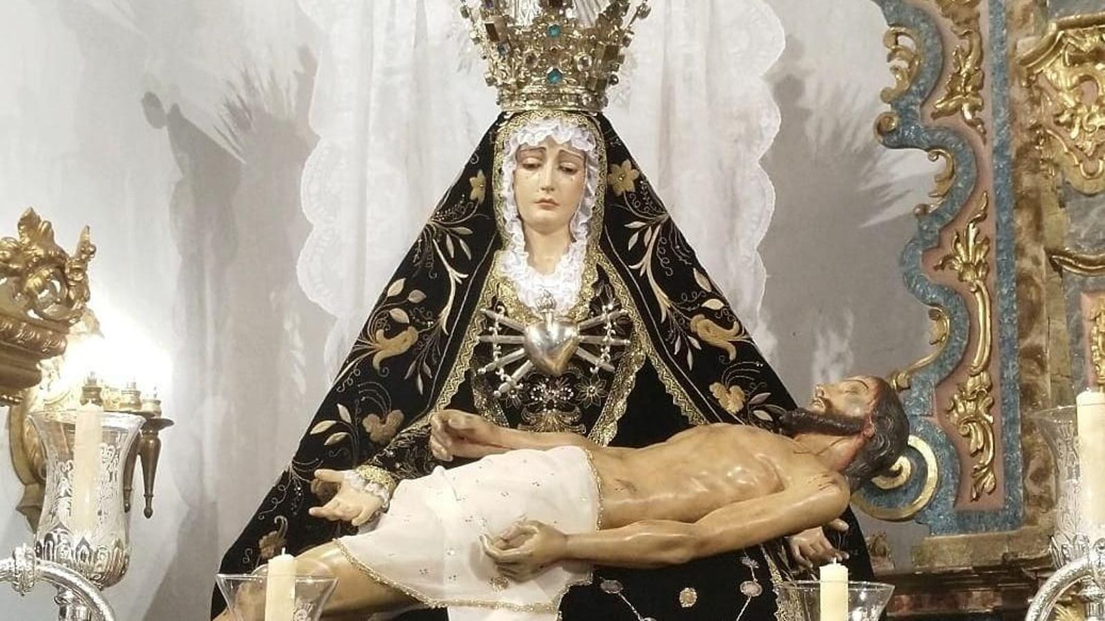 Nuestra Señora de las Angustias, Patrona de Nigüelas (Granada)