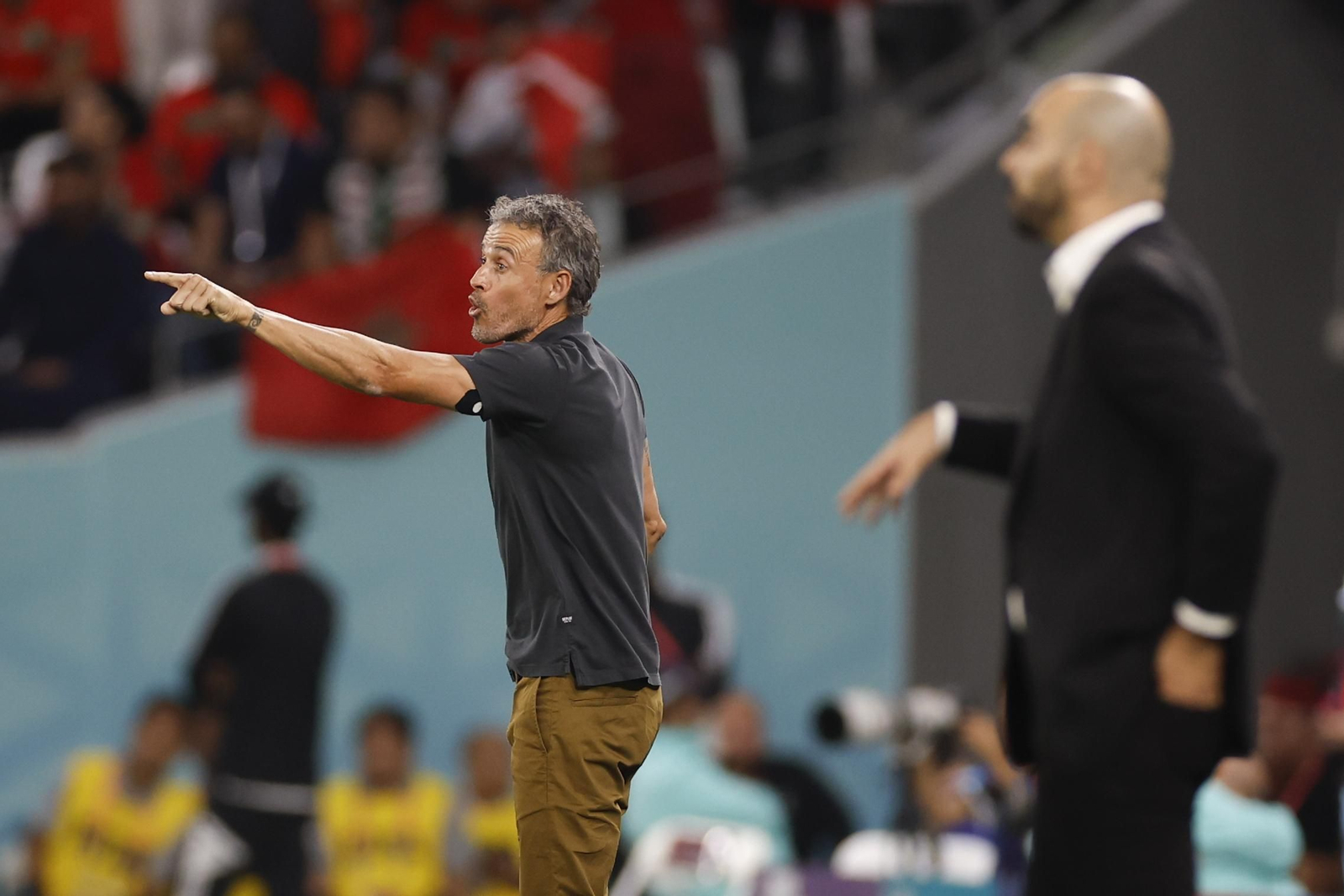 Fotos del Marruecos-España en octavos del Mundial de Qatar