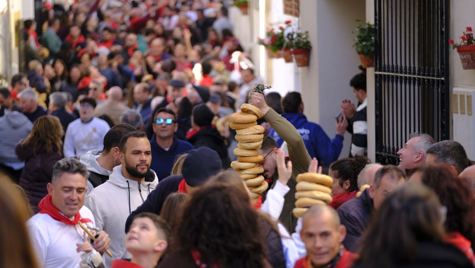 San Sebastián y los roscos de Lubrín, en fotos