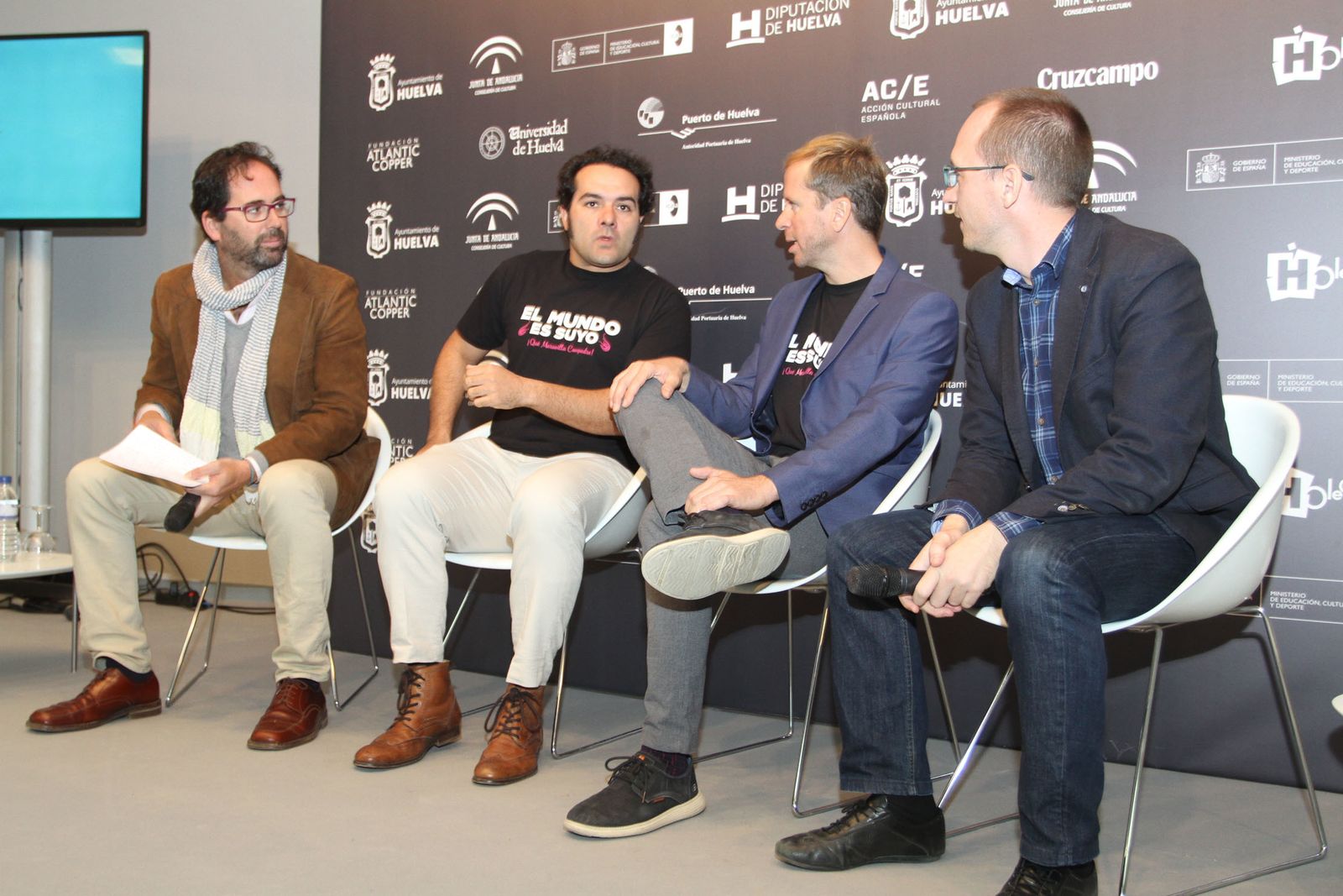 Alfonso Sánchez y Alberto López Premio Luz del Festival de Cine Iberoamericano de Huelva