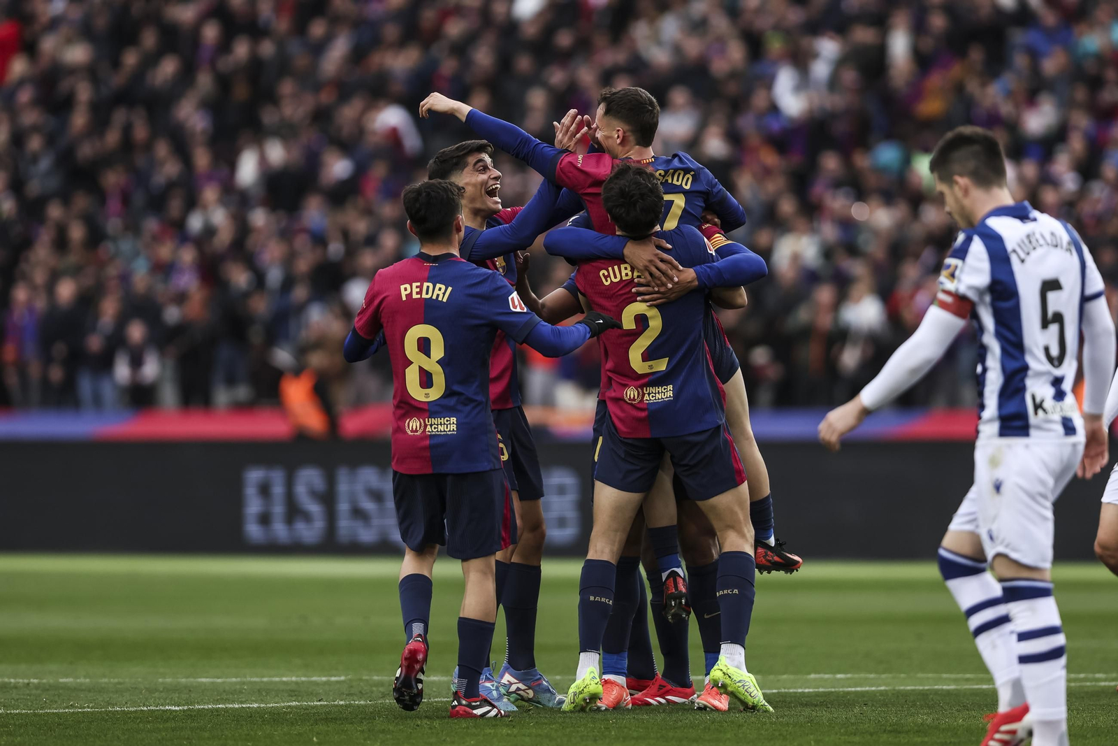 Las imágenes del Barcelona - Real Sociedad