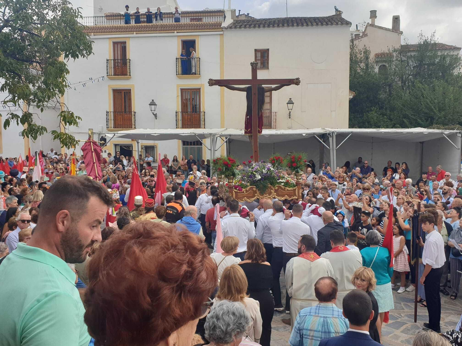 La procesión del Cristo del Bosque de Bacares, en imágenes