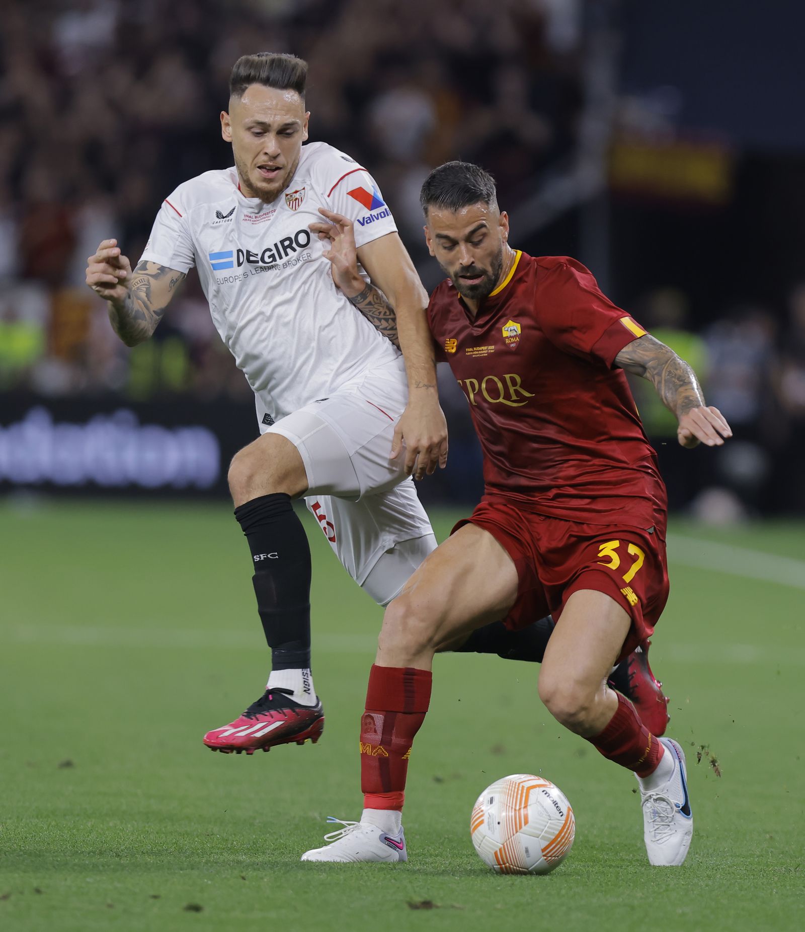 Las imágenes del Sevilla-Roma