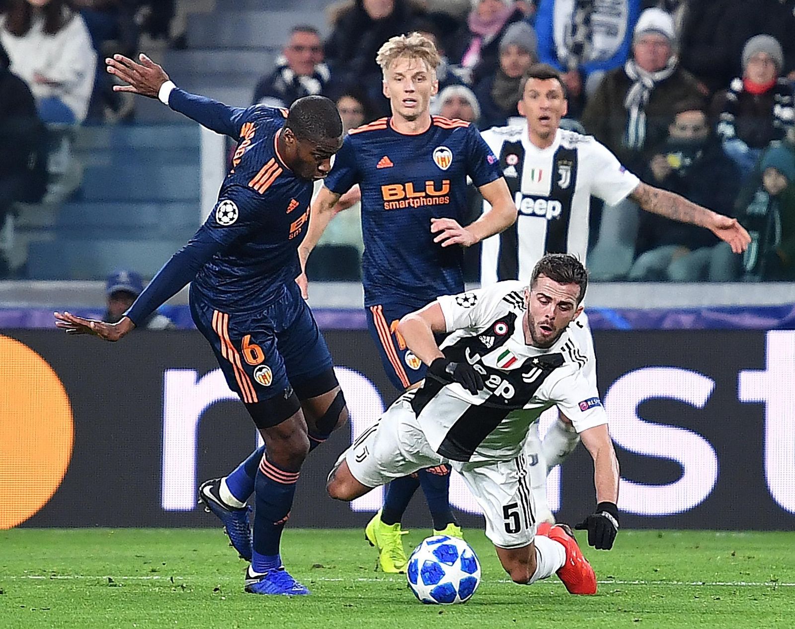 Las imágenes del Juventus-Valencia