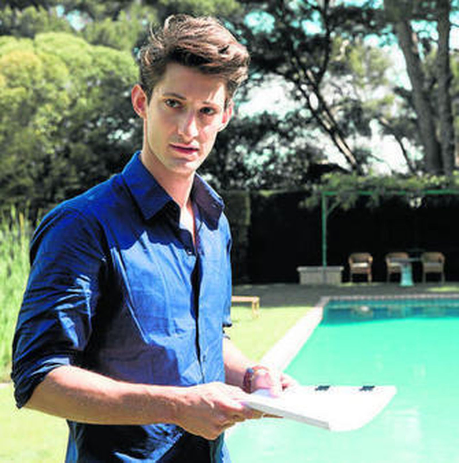 Pierre Niney, en una escena de la película.