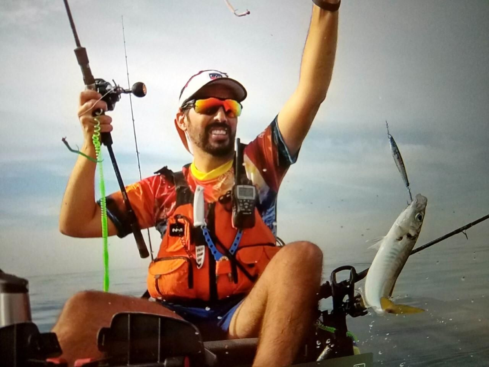 Pesca deportiva en káyak en Huelva