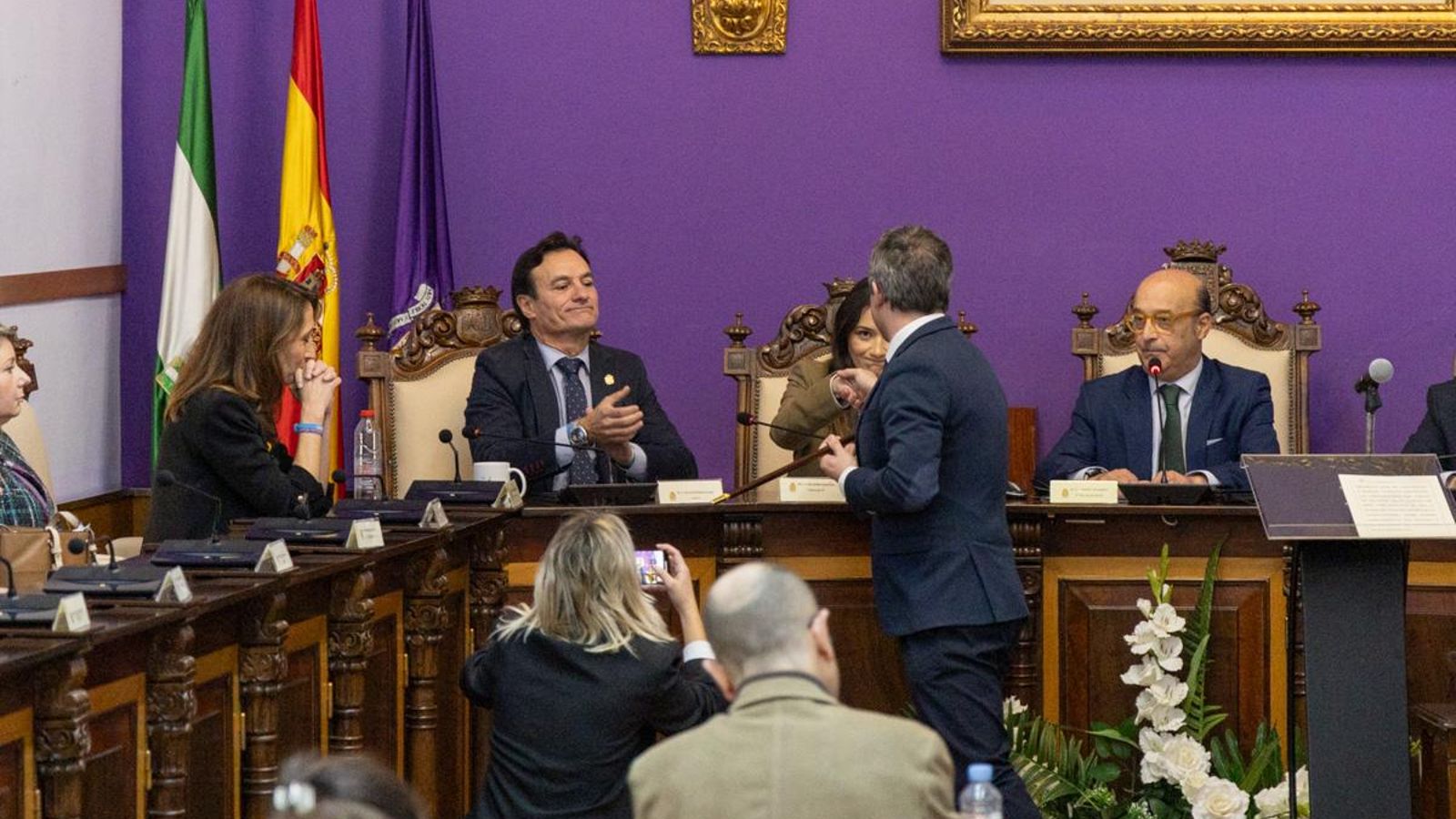 Así se vivió una moción de censura histórica de Jaén