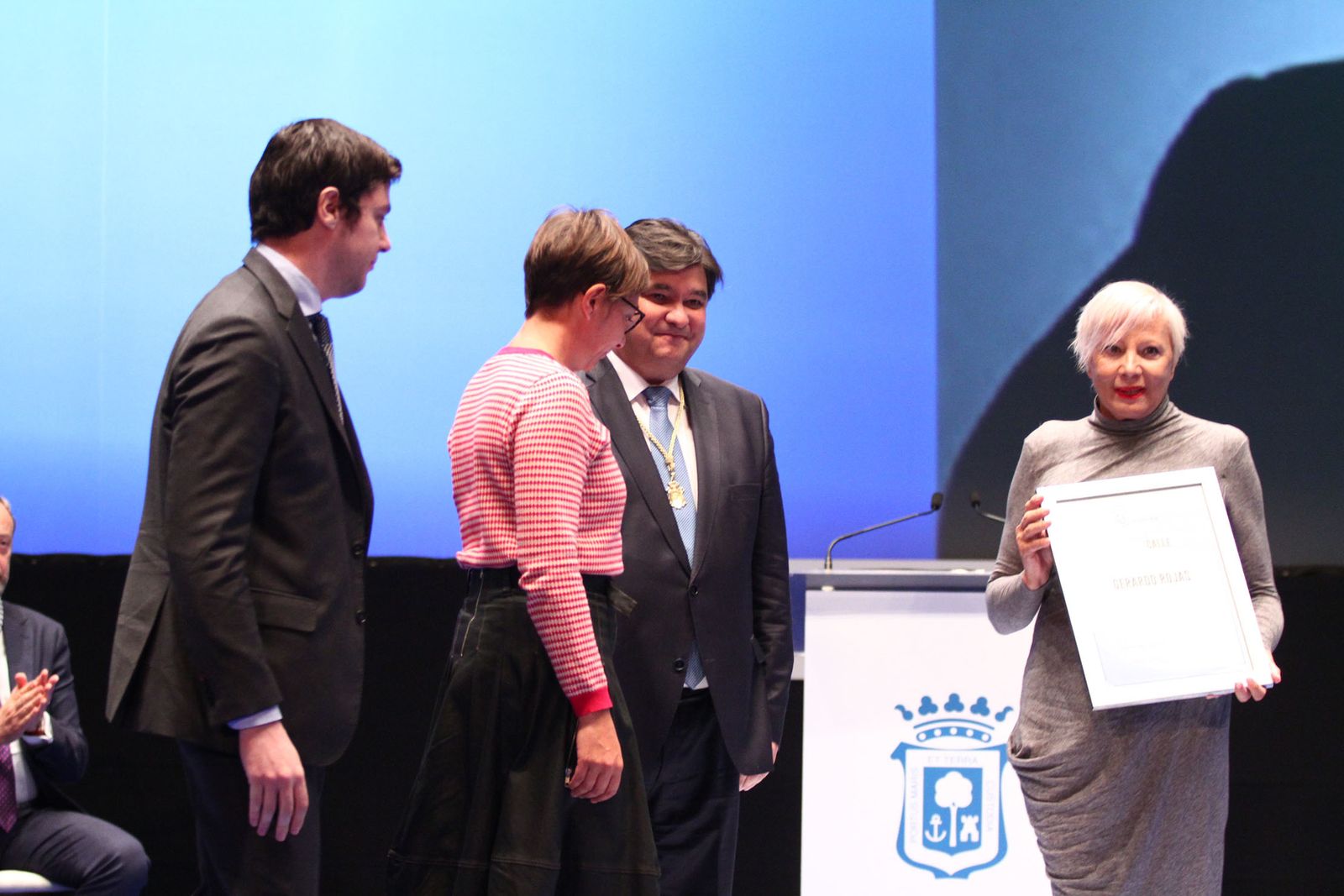 Imágenes de la entrega de las medallas de Huelva