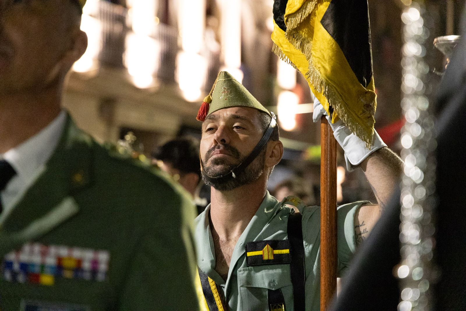 La Legión y el Cristo de la Buena Muerte es uno de los binomios de la Semana Santa.