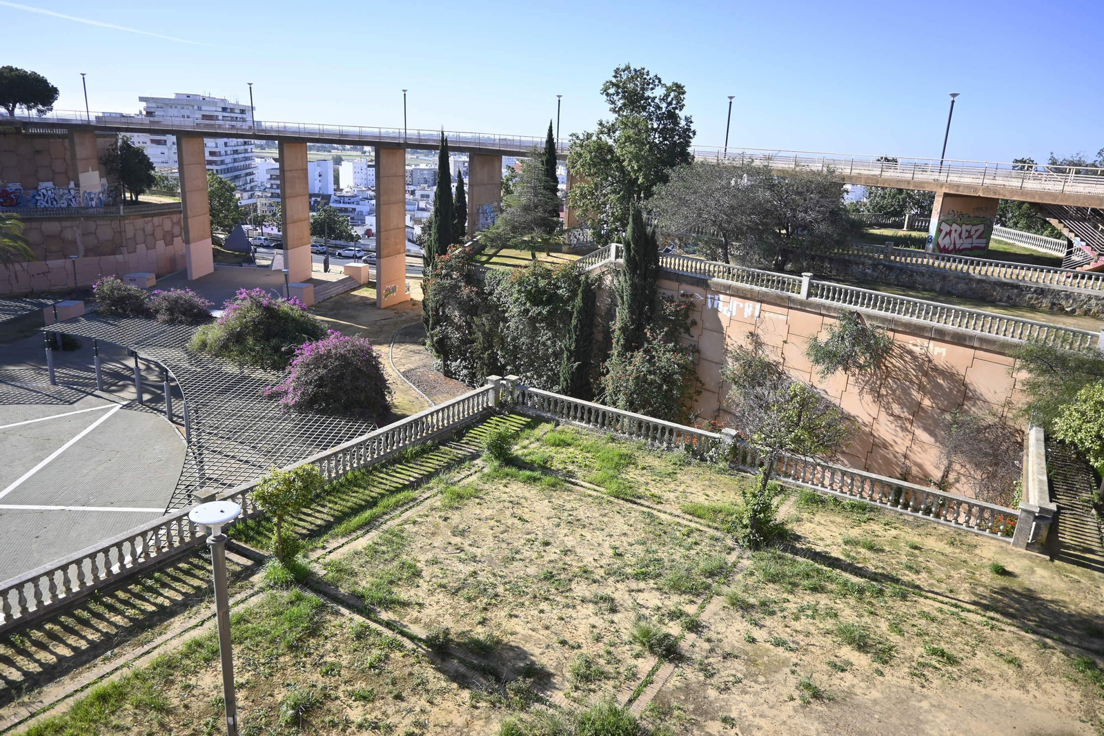 Reapertura del Parque Alonso Sánchez de Huelva, en imágenes