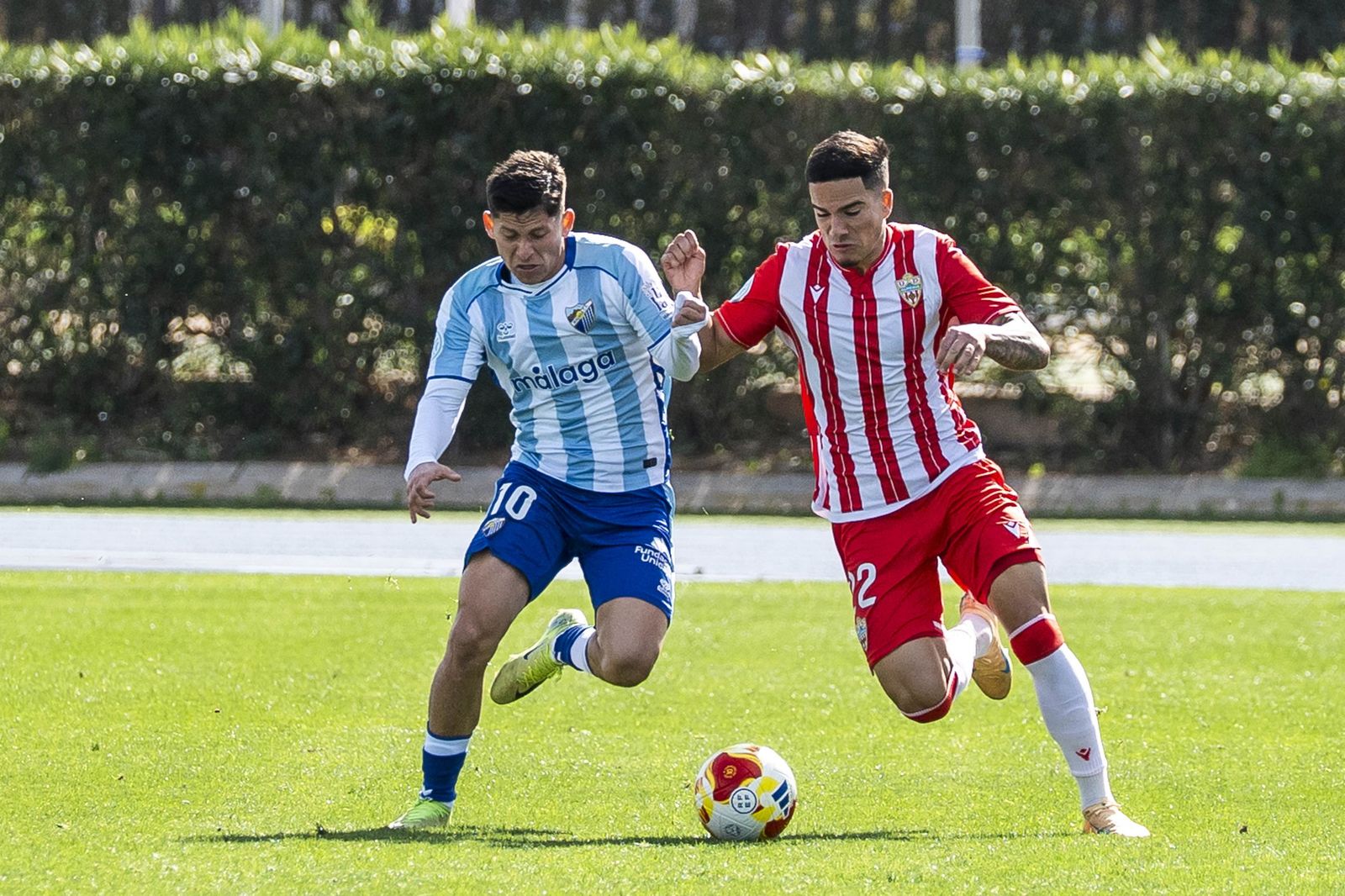 Las imágenes del Almería B y Atlético Malagueño en el Anexo de los Juegos Mediterráneos
