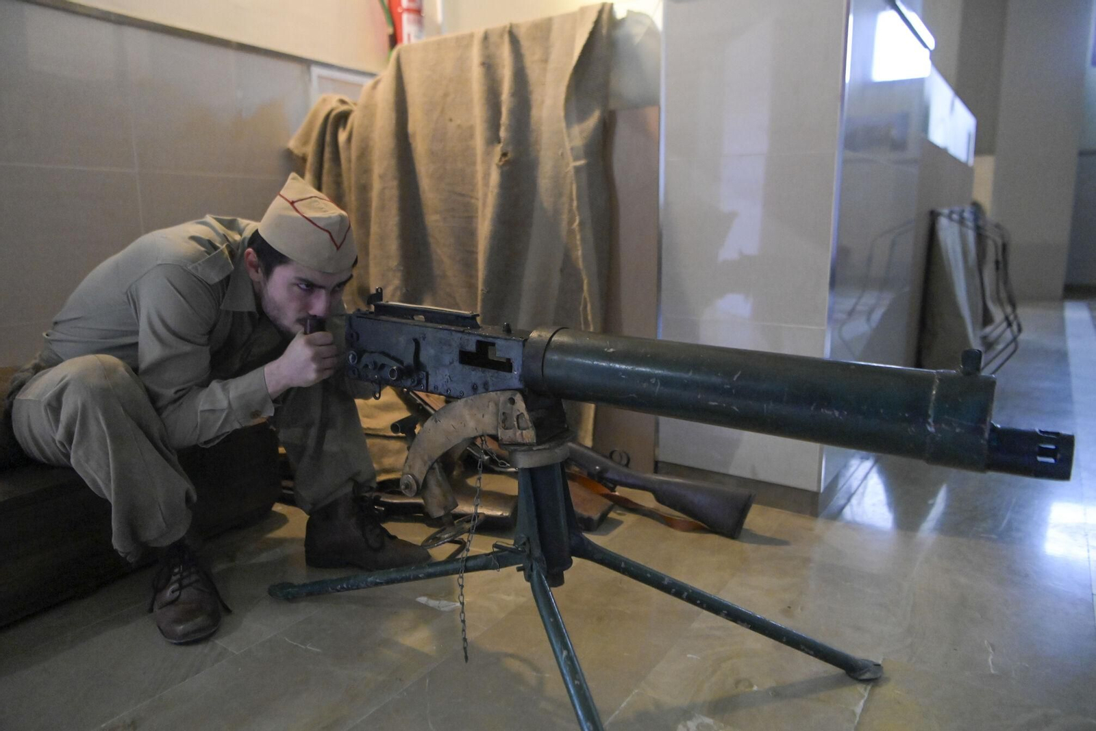 Las mejores imágenes de la recreación de un hospital durante la Guerra Civil en Beas de Granada