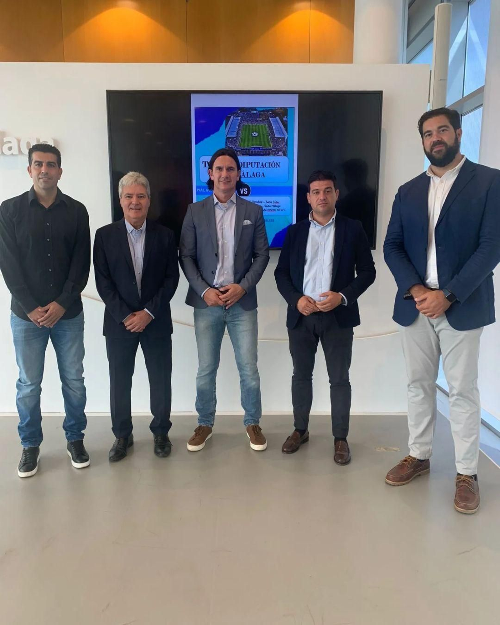 Presentación del Torneo Diputación de Málaga.