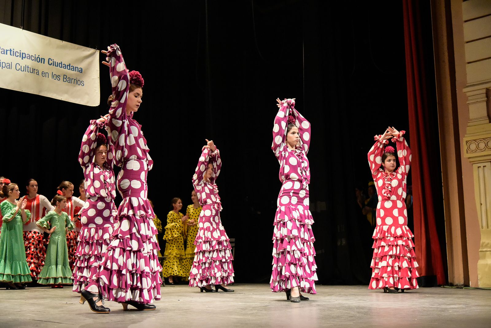 Imágenes de las actividades fin de curso en Cultura en los Barrios