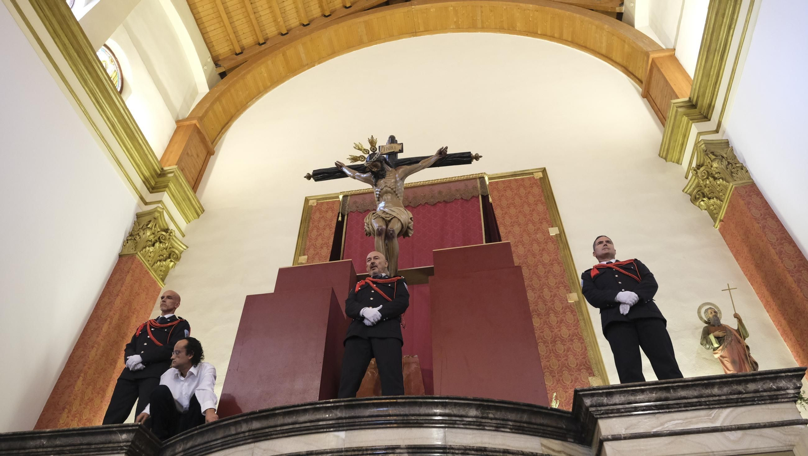 Las imágenes del Cristo de la Luz, en Dalías