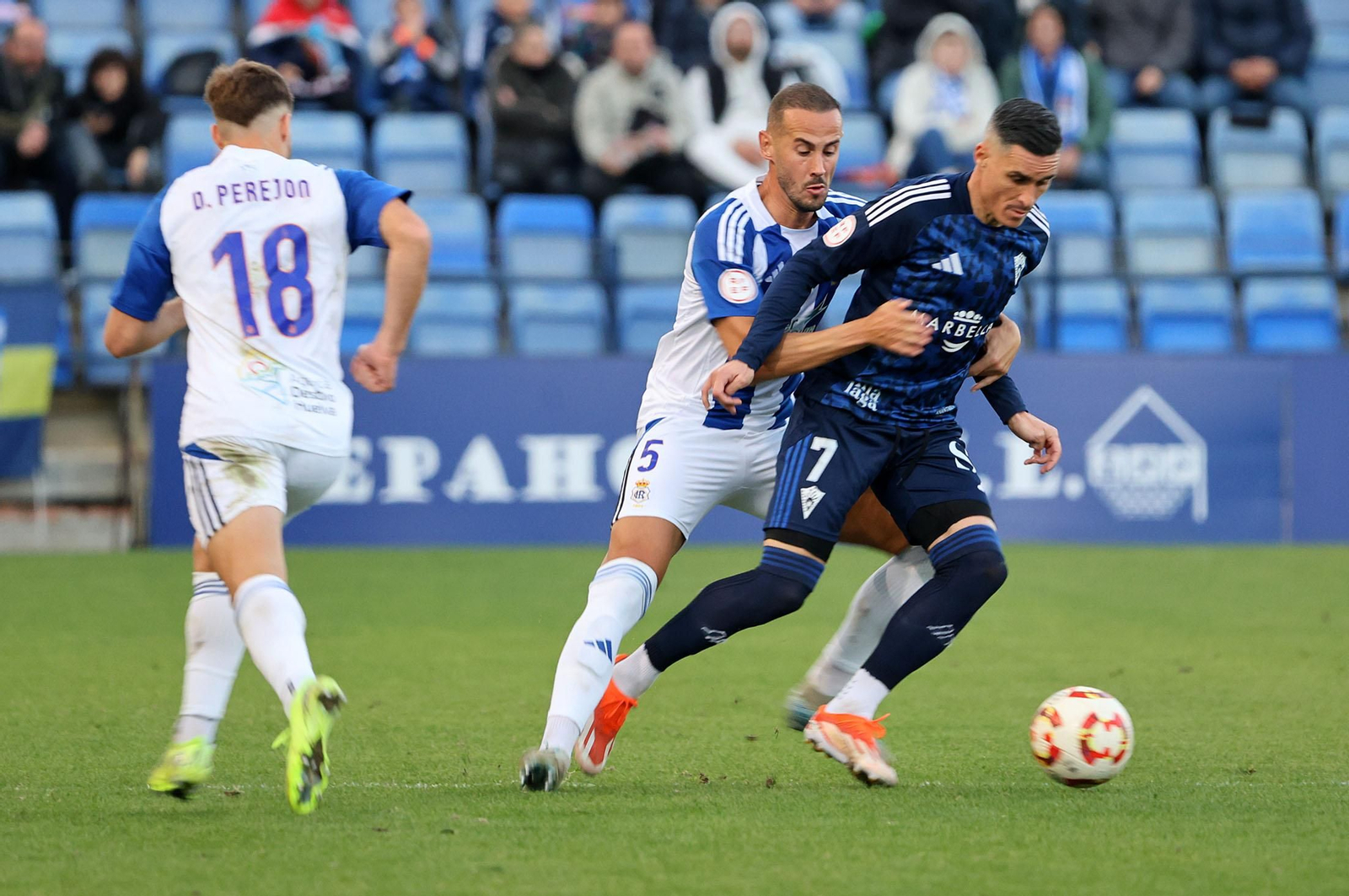 Imágenes del Recreativo de Huelva-Marbella FC