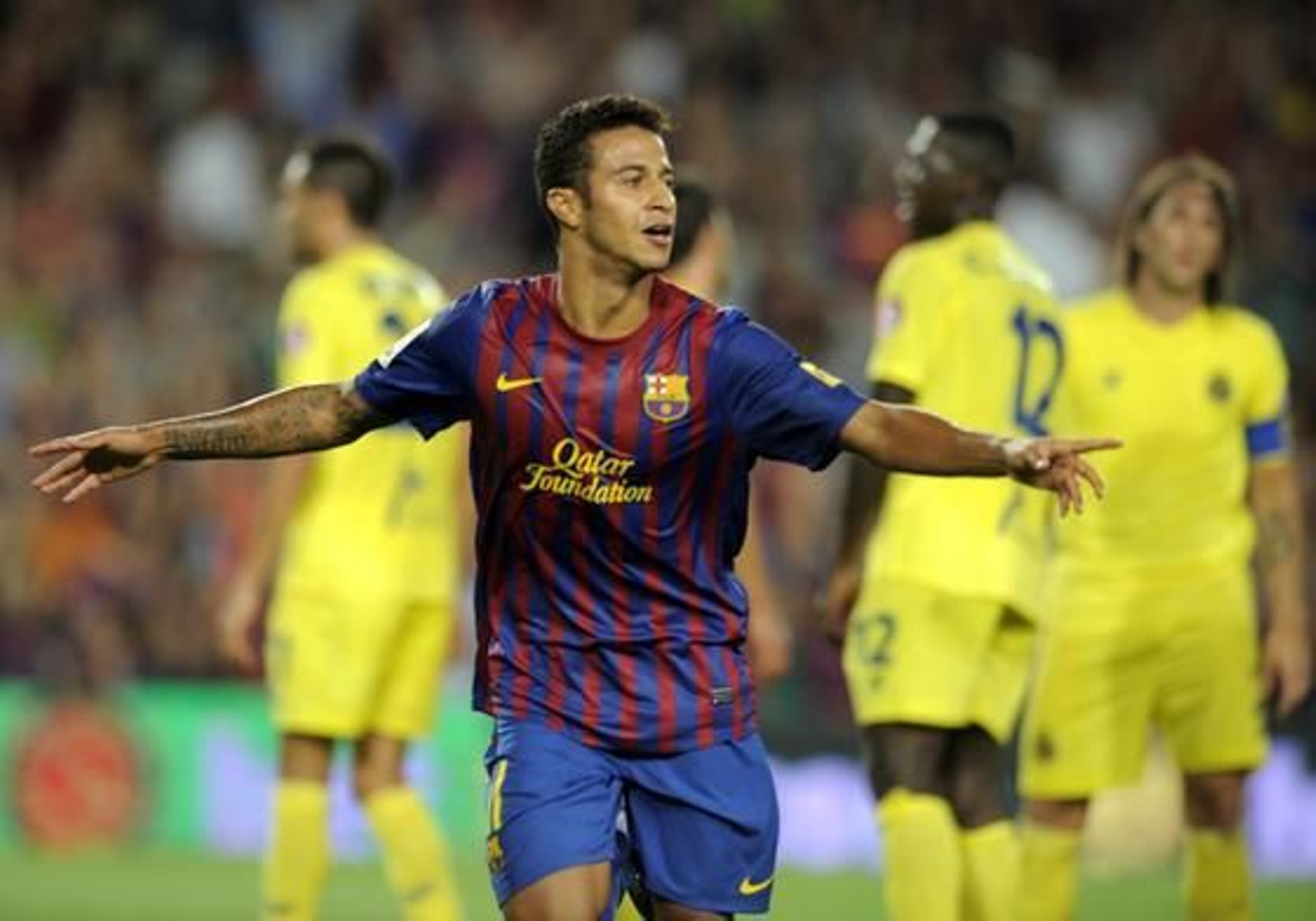 El Barcelona comienza la Liga arrollando al Villarreal en el Camp Nou (5-0). / AFP