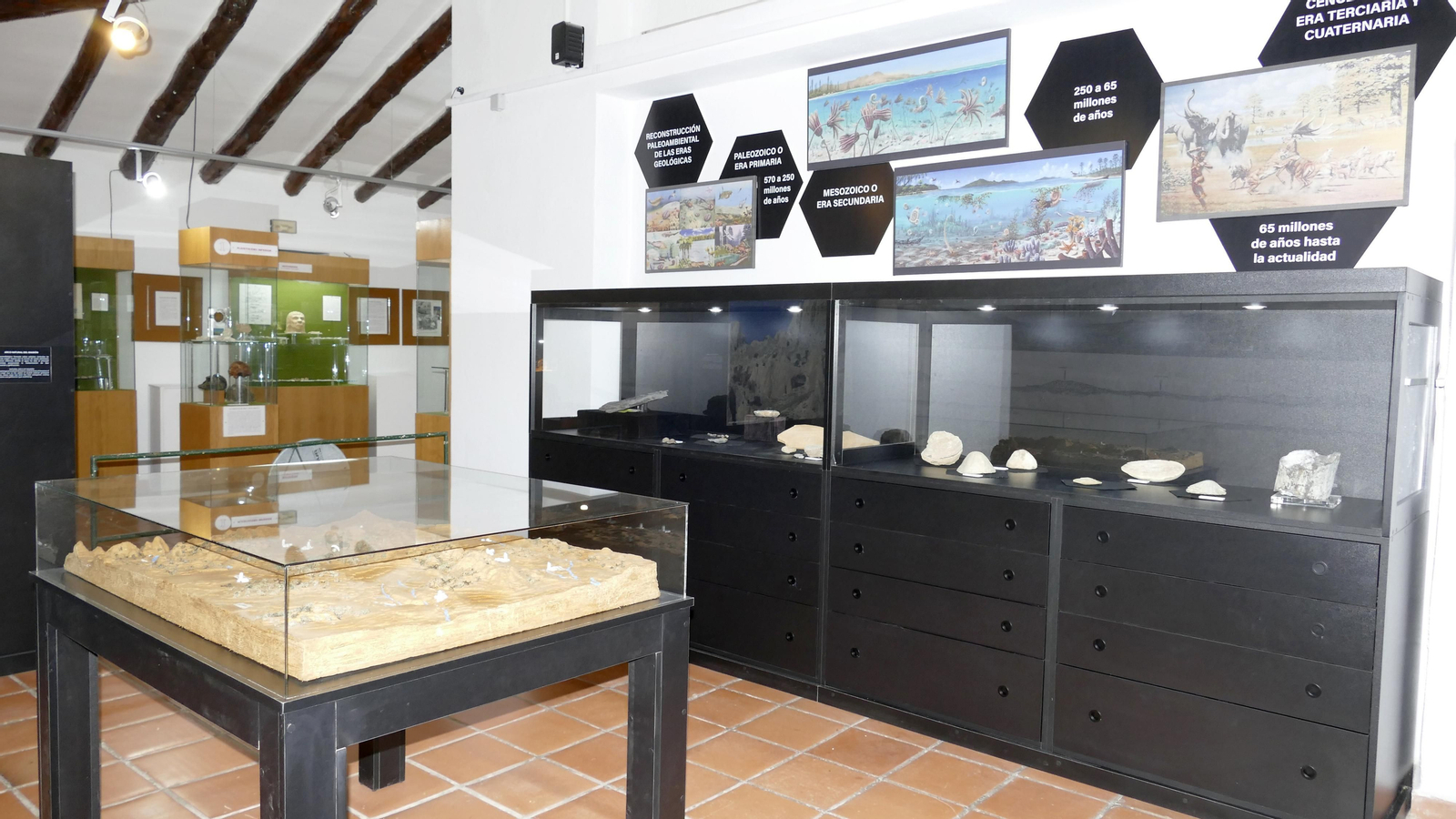 Una de las salas renovadas del Museo de Vélez Rubio.