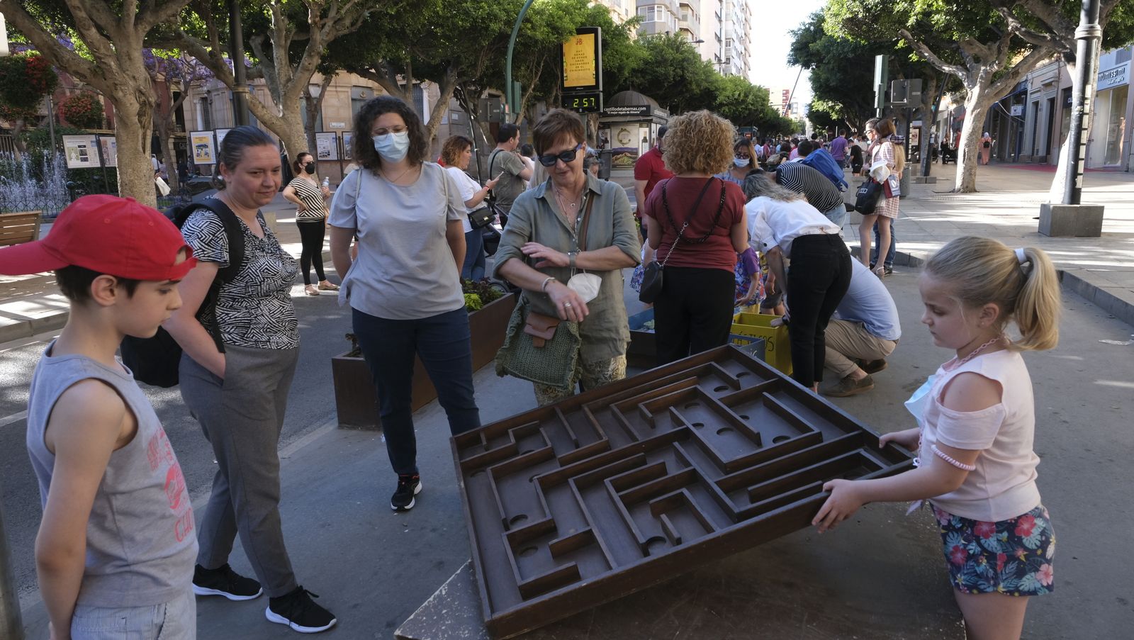 Imágenes de la Noche en Blanco de Almería