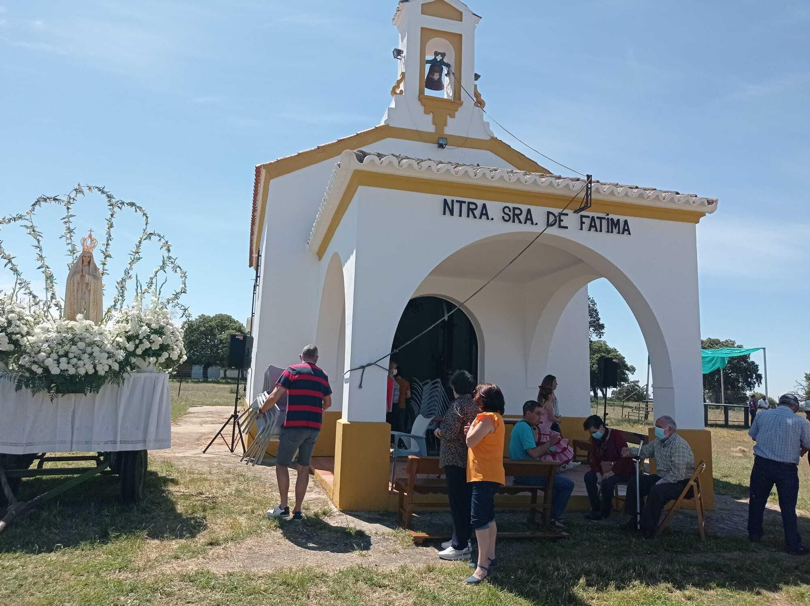La romería de la Virgen de Fátima en Valsequillo, en imágenes