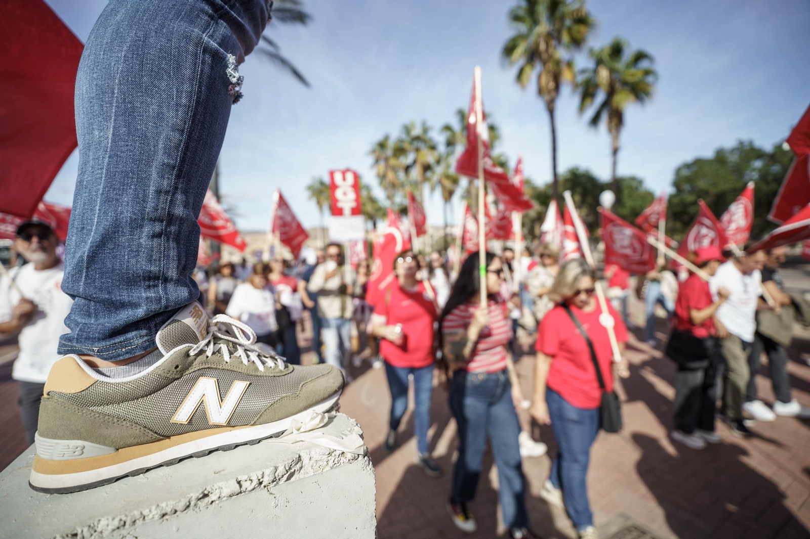 "La sanidad se defiende, gobierne quien gobierne", Almería se lanza a las calles por la sanidad pública