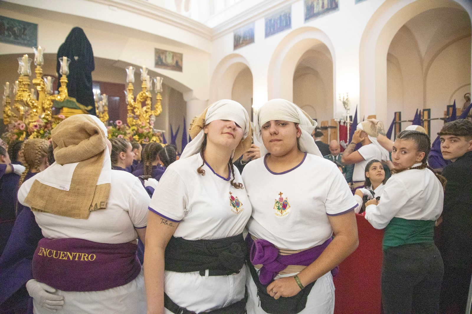 Encuentro en la Semana Santa de Almería 2025
