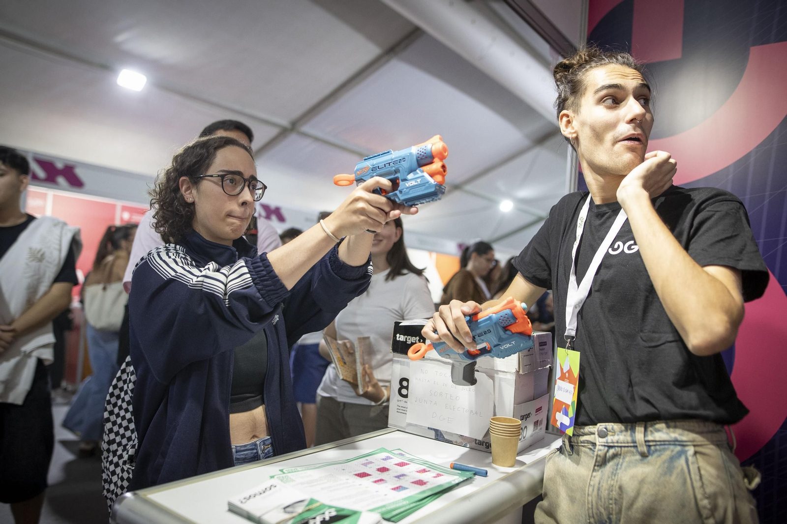 Recepción de estudiantes de la Universidad de Granada