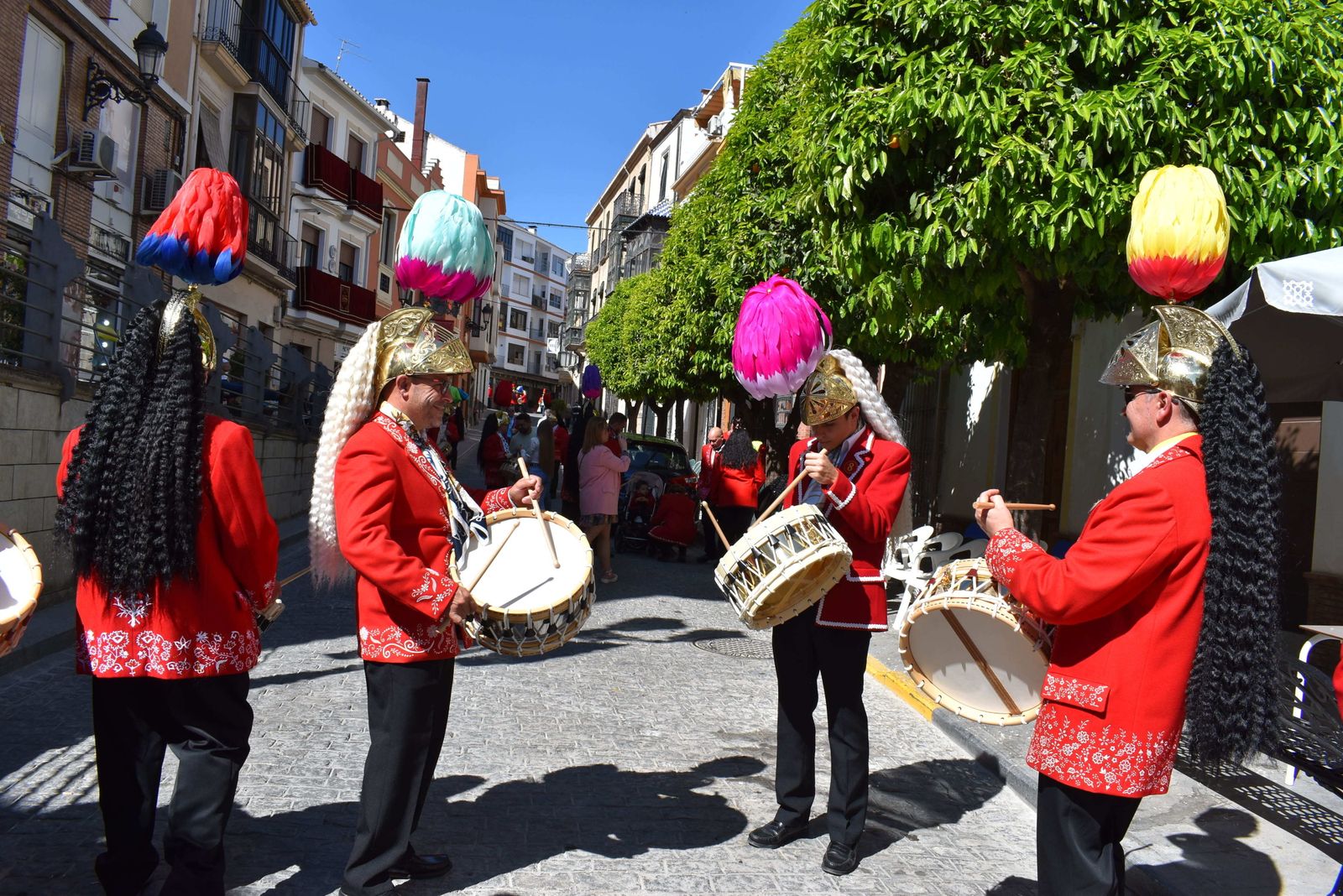Miércoles Santo en Baena: Los judíos echan las cajas, en fotografías