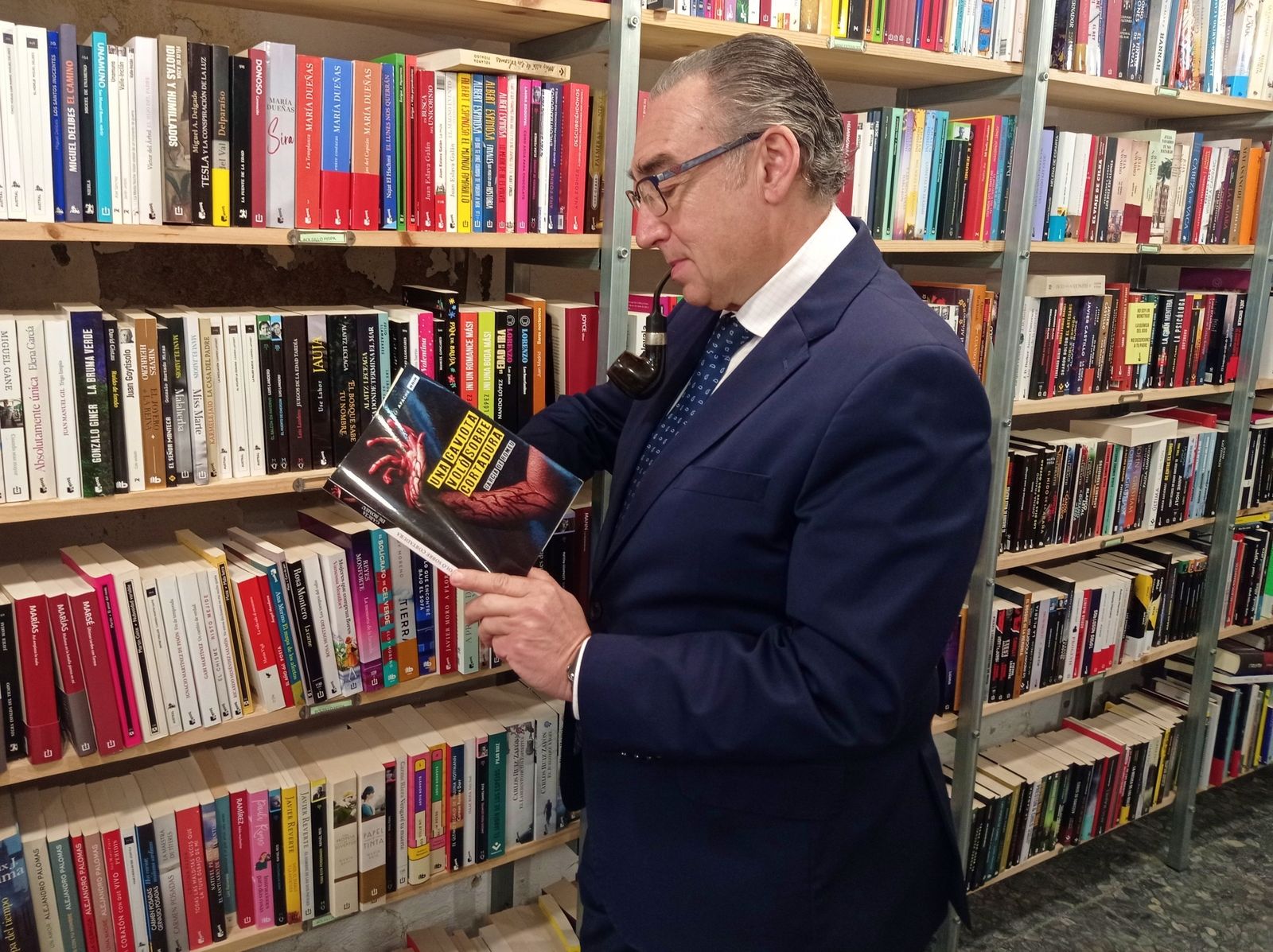 García de Romeu, autor de la novela  ‘Una gaviota voló sobre Cortadura’.