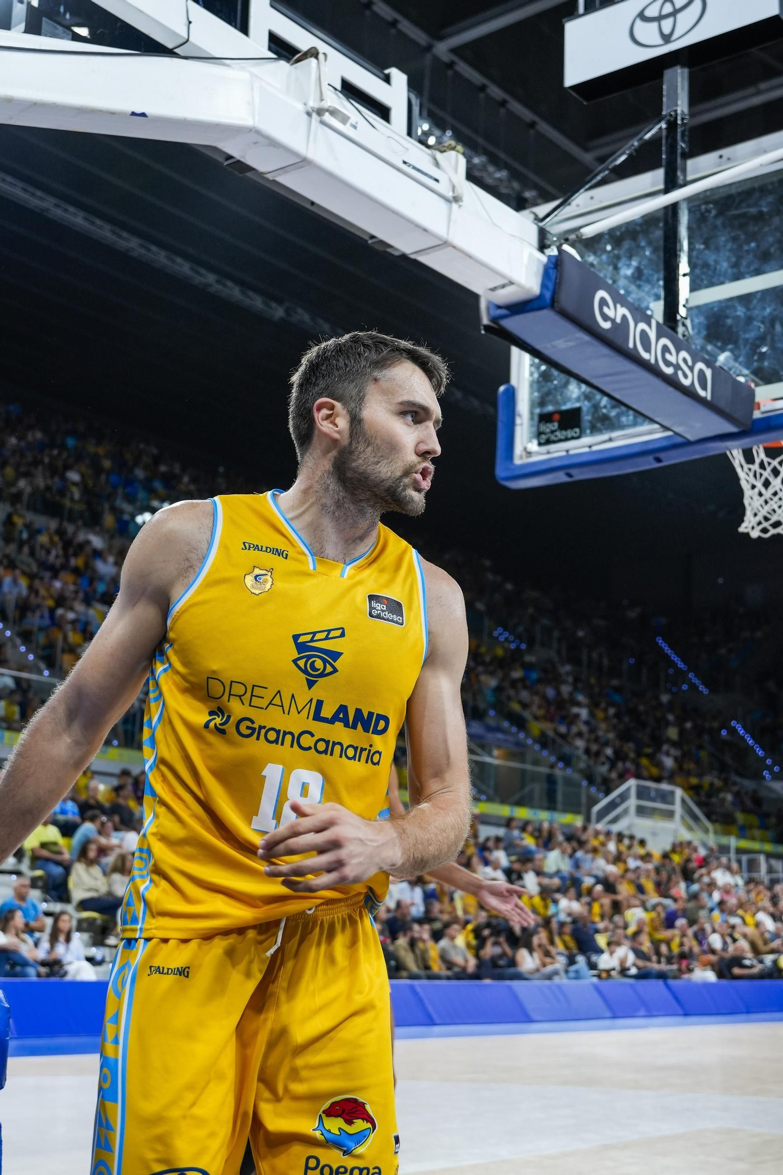 El Gran Canaria-Unicaja, en fotos