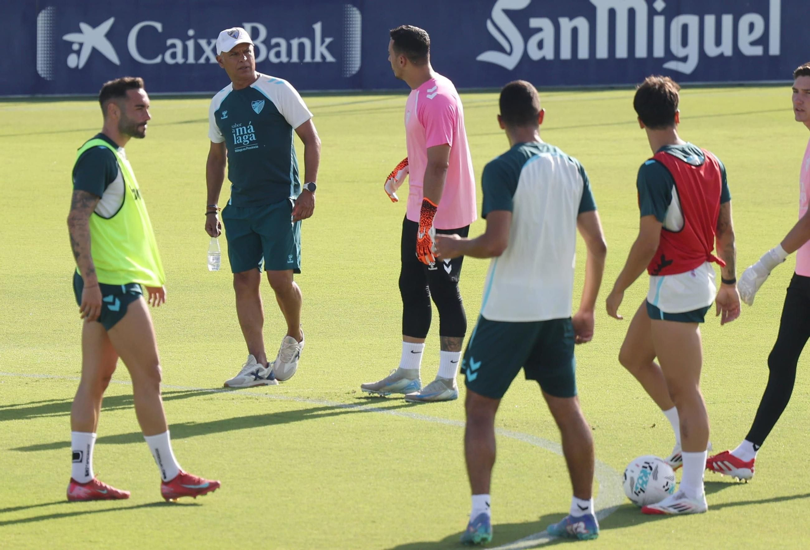 El Málaga CF se muda a la Ciudad Deportiva sin Eneko Jauregi