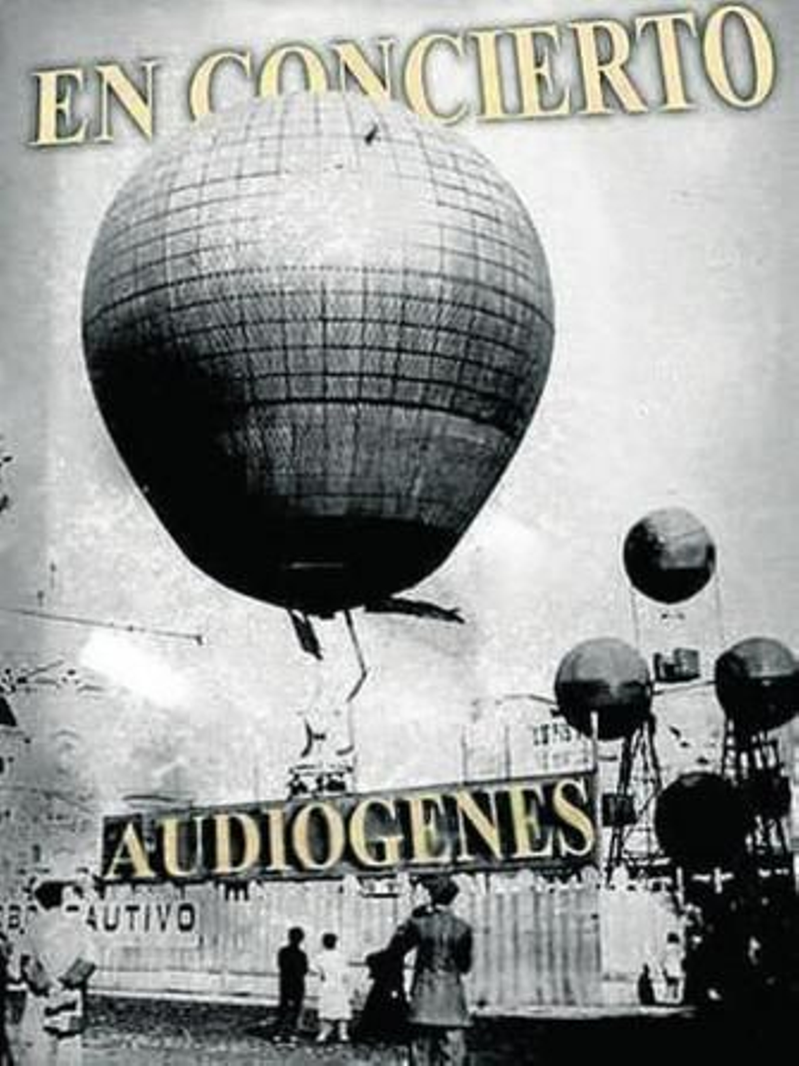 El cartel del concierto.