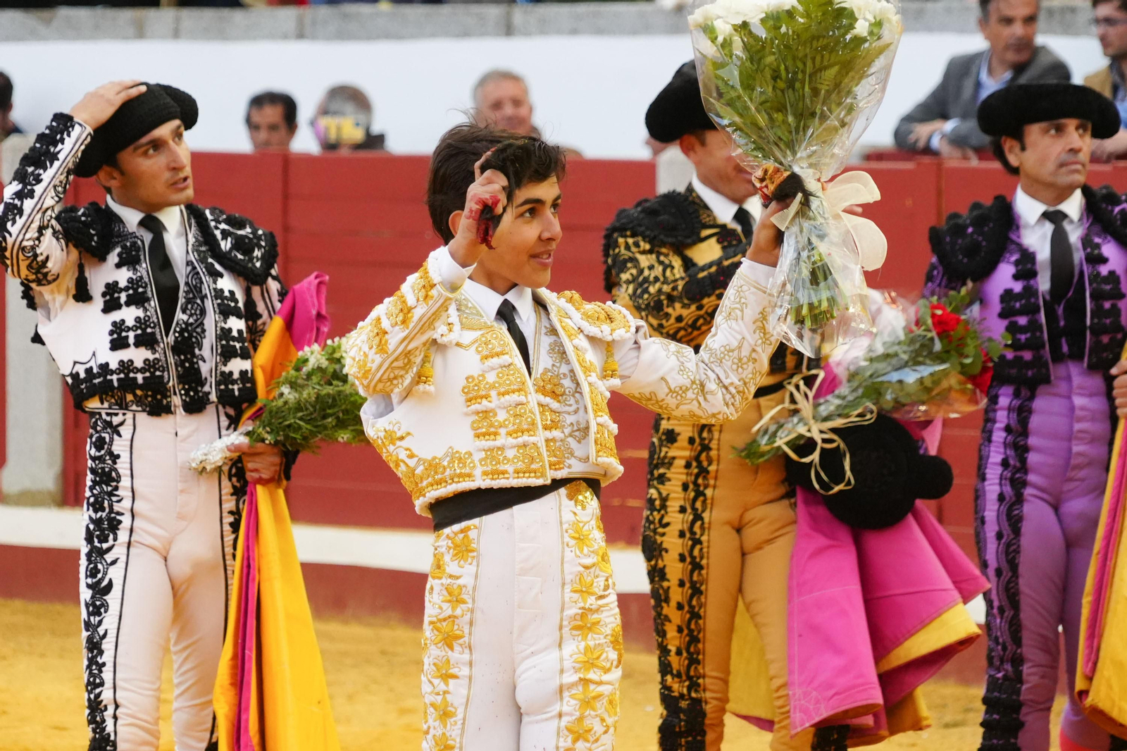 Las mejores imágenes de Manuel Morán, El Fandi y Daniel Luque en Pozoblanco