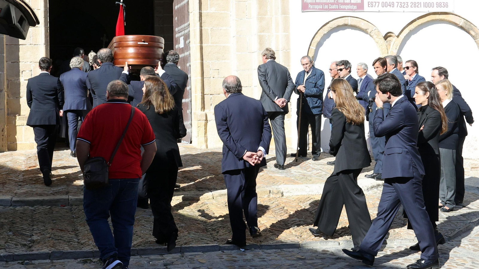 Imágenes del funeral de Ana María Bohórquez en Jerez