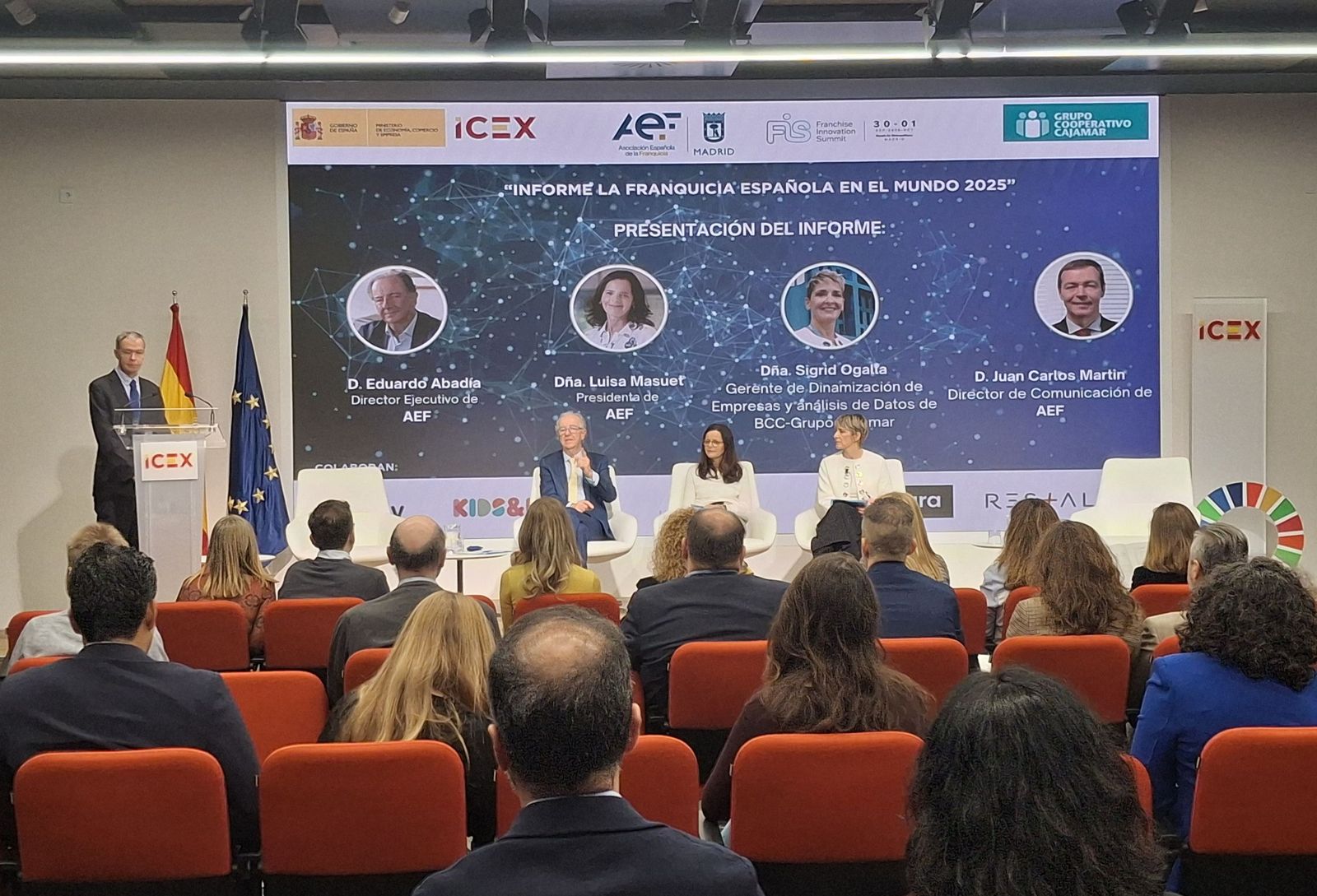 Presentación del informe.