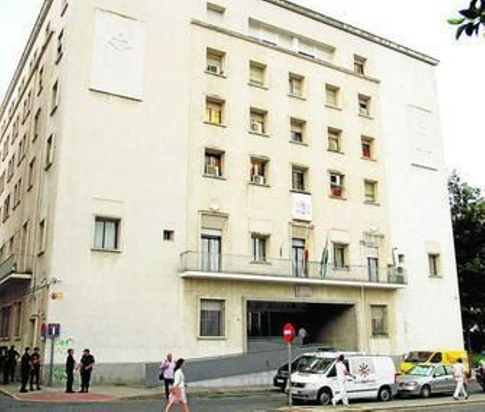 El Palacio de Justicia de Huelva, sede del Juzgado de Instrucción número 5.