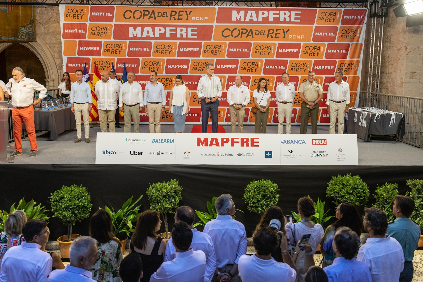 Las fotos de la entrega de premios de la Copa del Rey Mapfre de vela