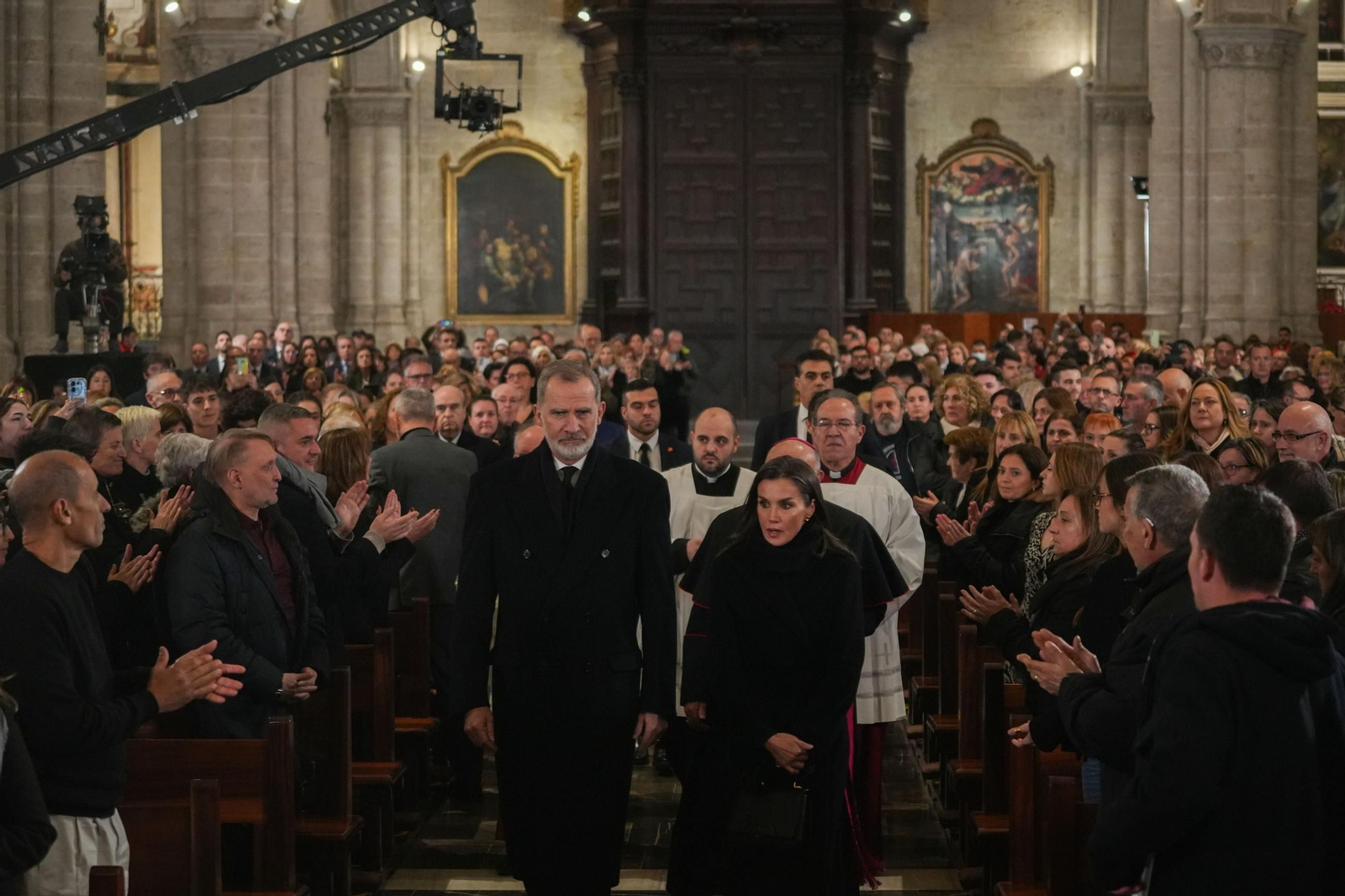 Las fotos de la misa funeral en Valencia por las víctimas de la DANA