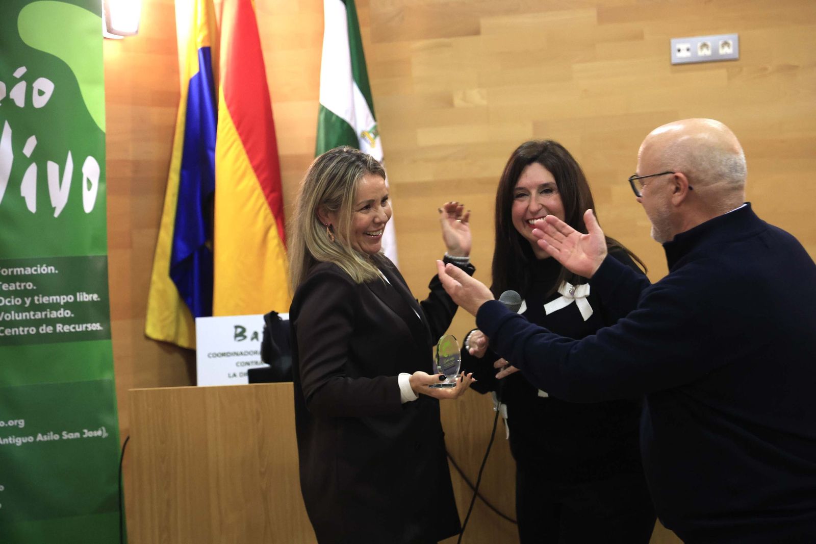 Fotos del acto por el 35 aniversario de la coordinadora Barrio Vivo de Algeciras