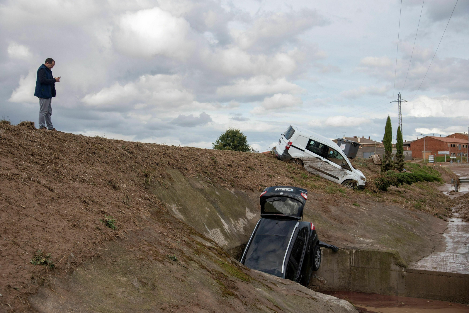 Daños causados por el temporal en Lleida