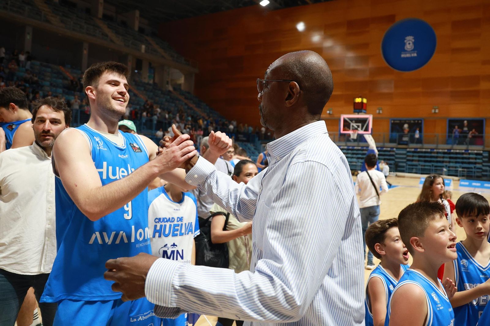 Las mejores imágenes del Ciudad de Huelva-CB Salou