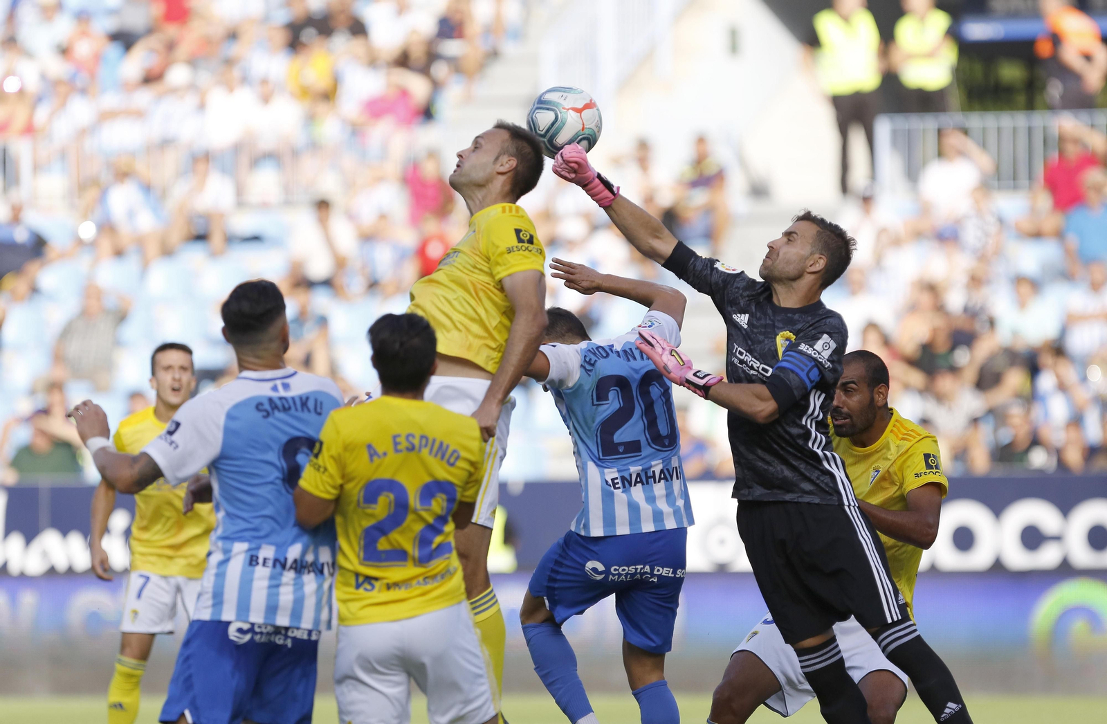 Las fotos del Málaga CF - Cádiz
