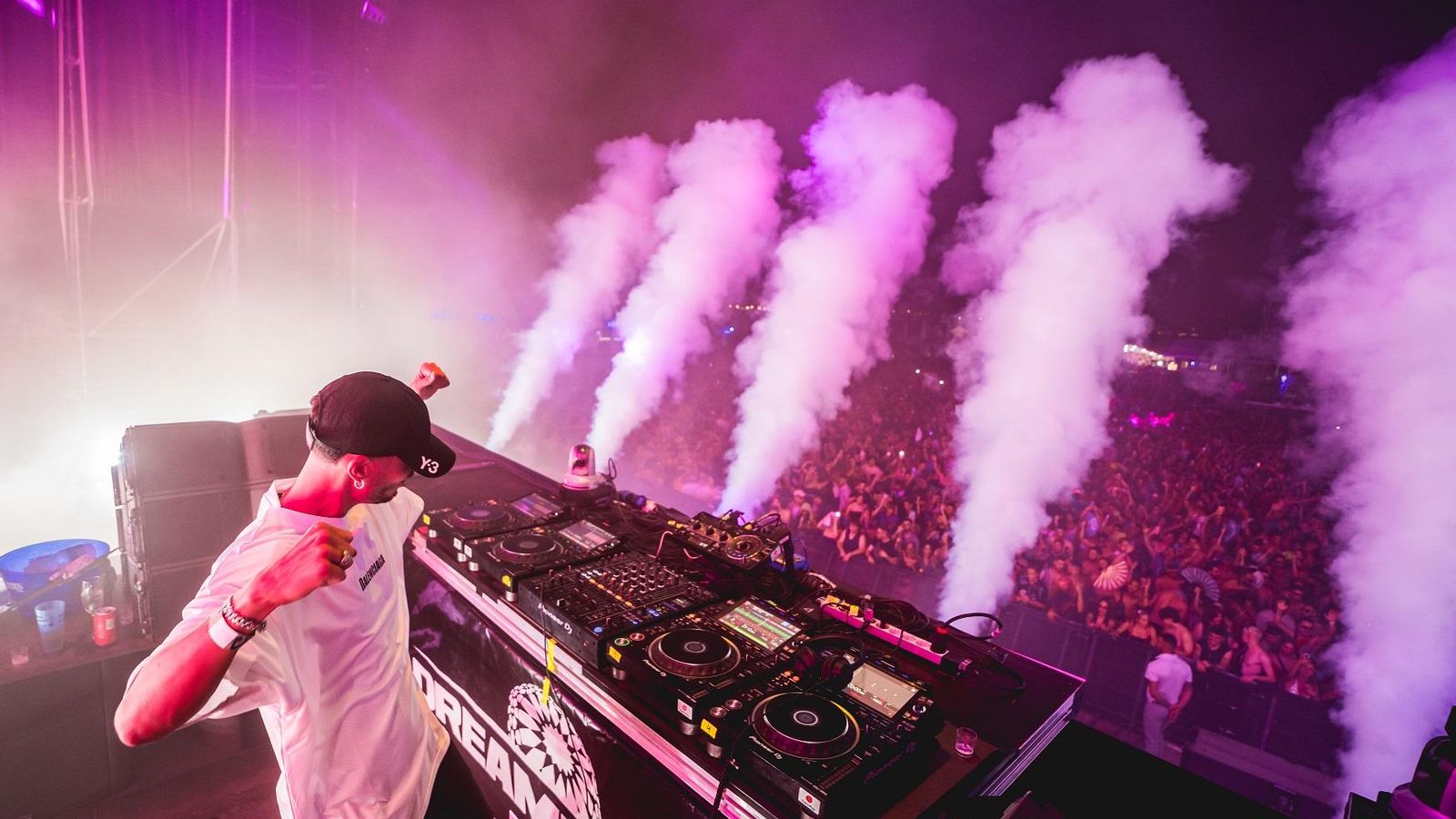 Wade durante su actuación.