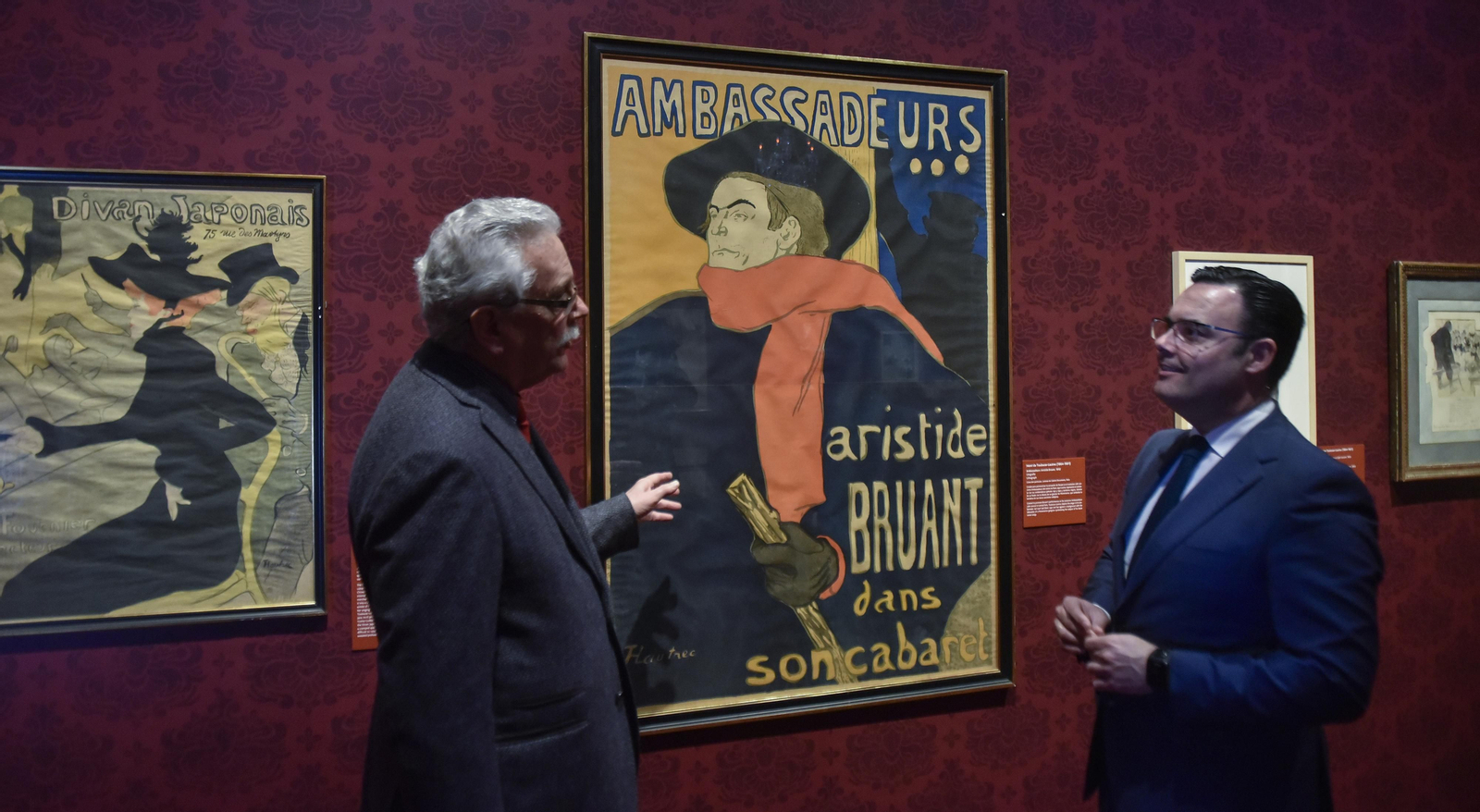 Las imágenes de la exposición  "El espíritu de Montmartre en tiempos de Toulouse-Lautrec"