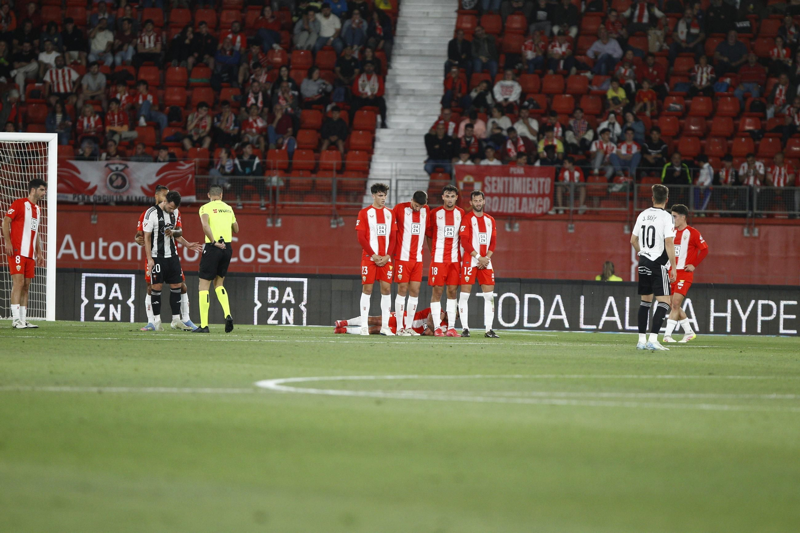 U.D. Almería-Racing Club Ferrol, en imágenes