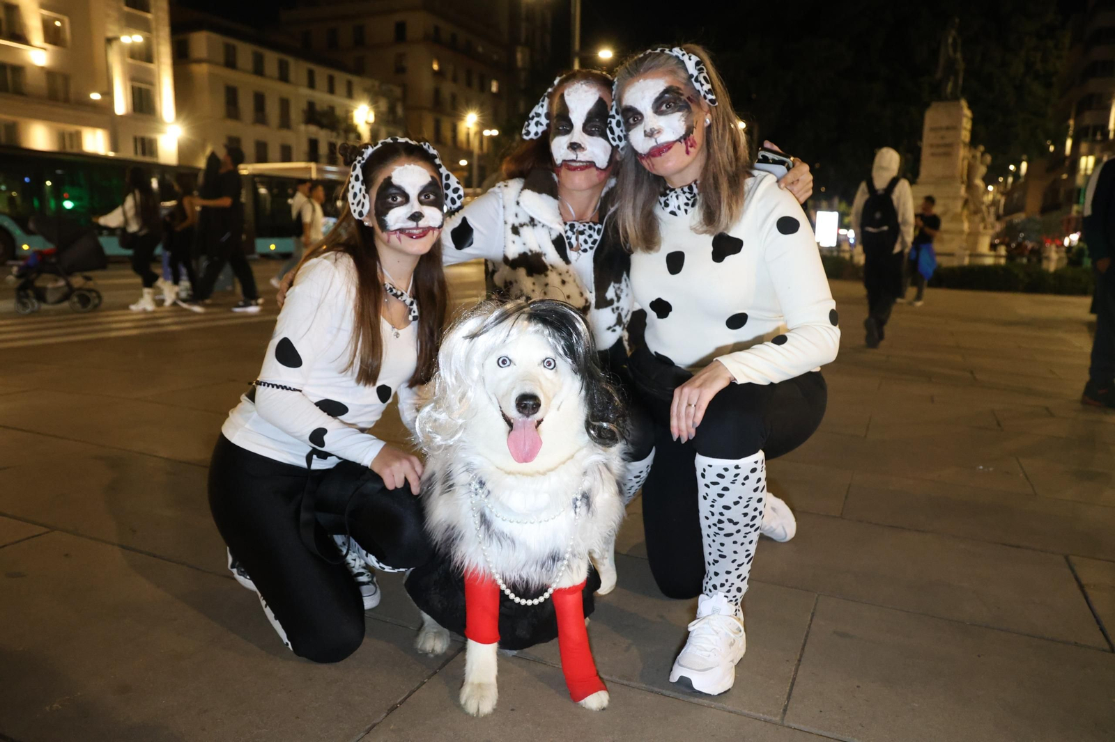 La noche de Halloween en Málaga, en imágenes
